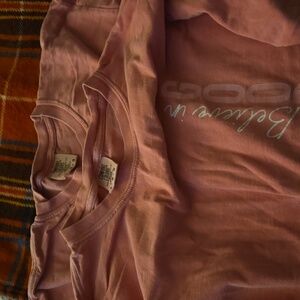 2 Comfort Colors Light Pink Long Sleeve Tee From SILVER SPRING HOUSE Same Shirts